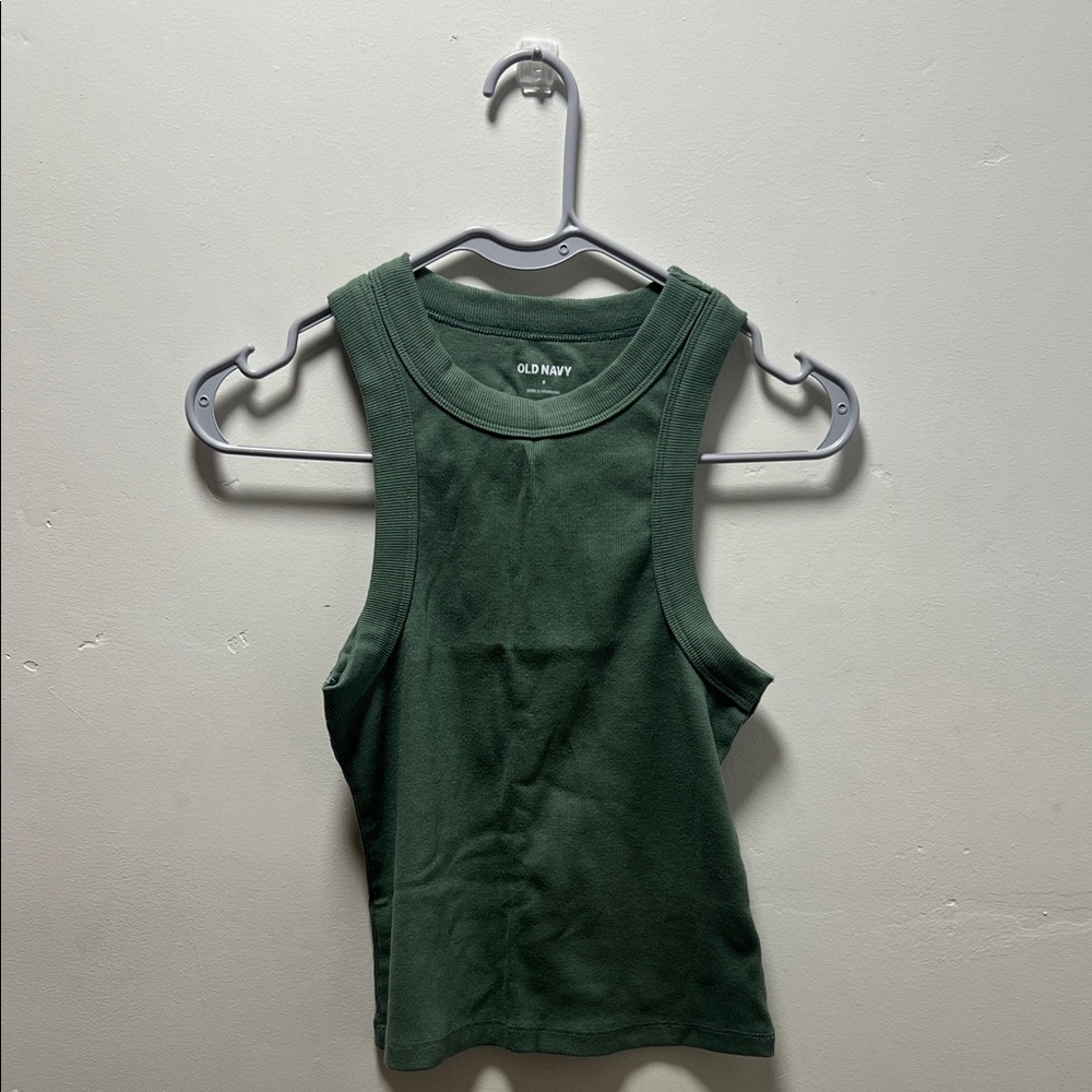 NWOT Women’s Old Navy Forest Green Tank Top Size S